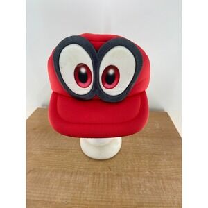 Super Mario Odyssey Cappy Hat Red OSFM Cosplay Costume Prop Nintendo‎